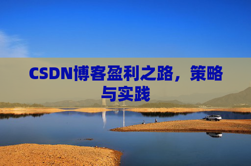 CSDN博客盈利之路,策略与实践